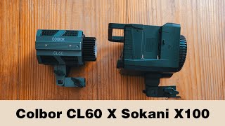 Comparativo LED Colbor CL60 x Sokani X100 review