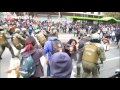 clashes in chile as students call for education reforms