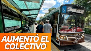 SUBIÓ EL COLECTIVO: ¿A CUÁNTO SE FUE EL BOLETO MÍNIMO?