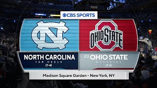 CBB on CBS intro | 23 Ohio State vs North Carolina | 12/17/2022