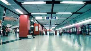 Chasing Time: Kowloon, Hong Kong TST MTR station timelapse