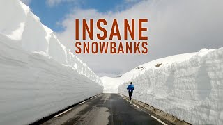 Virtual Run | Insane Snowbanks in Norwegian Scenery | Treadmill Workout | Virtual Walk