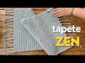 TAPETE DE CROCHÊ | TAPETE ZEN | Aprenda de forma simples e descomplicada vc vai amar!!