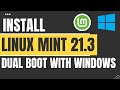 How to DUAL BOOT Linux Mint 21.3 and Windows 11/10