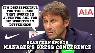 'DISRESPECTFUL for Juventus coach!' [On Juventus job links] | Arsenal v Tottenham | Antonio Conte