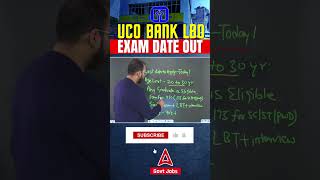 UCO Bank LBO Exam Date Out #ucobank #ucobank2025 #lbo #bankpreparation