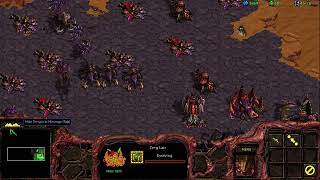 Starcraft Brood Wars Queen's Rise Let's Play Pt 22 3 way fight