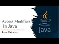 Access Modifiers in JAVA | Public | Private |Protected | Default| Basic Concepts of Java Tutorials