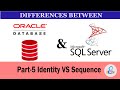 Identity VS Sequence for Auto-Increment Numbers Part 5 - Basics of Oracle and MS SQL Server