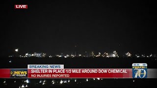 Multiple explosions reported at Dow Chemical in Plaquemine; officials responding