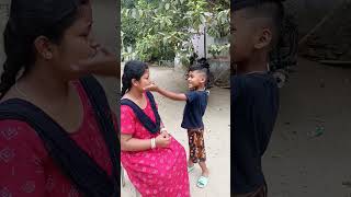 papad bol papad le jhapad😂🤣#shreyaswithmom#shorts#funny#viral