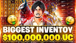 😱PUBG BIGGEST INVENTORY TOUR $10000000 UC AMAN GAMING