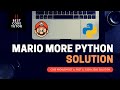 CS50 Mario More PYTHON Problem Set 6 (pset6) Walkthrough (Step by Step)