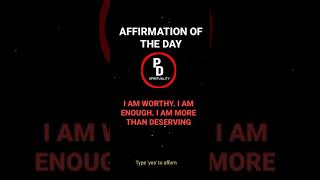 Positive Affirmation | Affirmation | Law Of Attraction | PD Spirituality | #shorts #loa #affirmation