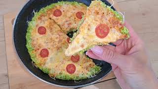 Brokkoli pizza; egyszerre gyors, egészséges és isteni finom.