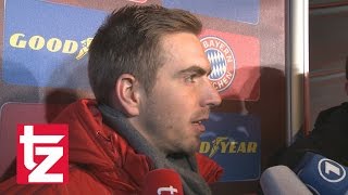 FC Bayern München - Philipp Lahm: "Schön, Ribéry wieder mit Ball zu sehen"