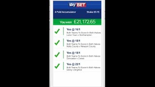 HOW TO WIN A FOOTBALL ACCUMULATOR 100% OF THE TIME