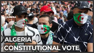 Algeria votes on referendum aimed at ending protest movement