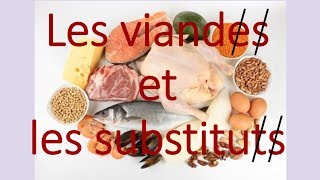 A1-Viandes et substituts