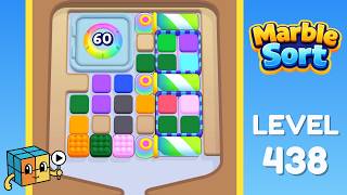 Marble Sort Level 438 Walkthrough Solution