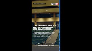 Go inside newly renovated high school auditoriums