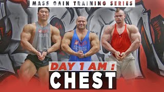 RP Mass Gain Training Series | Day 1 AM: Chest