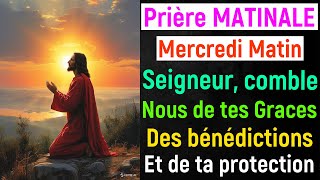 🙏 Prière du Matin - Mercredi 25 Septembre 2024 avec l'Évangile de bénédiction du Jour et les psaumes