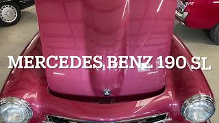 Mercedes Benz 190 SL W121 BII. Kurze Reise durch den Motorraum.