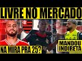 ARTHUR CABRAL NO FLAMENGO EM 2025? POGBA LIVRE NO MERCADO! GABIGOL MANDA INDIRETA!