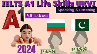 Life Skills A1 IELTS UKVI Spouse Visa Test||Speaking & Listening|| Recent Topics Full Mock Test 2024