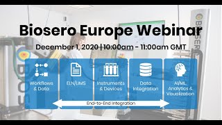 Biosero Webinar Series: End to End Integration with Biosero Automation Scheduling Software