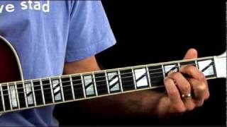 Jazz Guitar Lessons - Inversion Excursion -  C Dominant 11 and #11 Chord 1