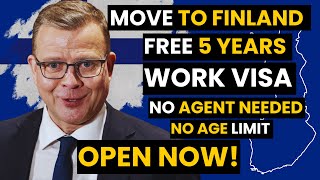 Free Finland Work Permit 2024 | Move to Finland Full  |  Process Step by Step | High Salary