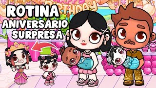 ROTINA DE ANIVERSÁRIO SURPRESA | PAZU AVATAR WORLD ROTINAS E HISTÓRIAS