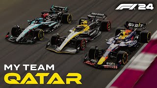 THE TYRES ARE EXPLODING!!! | F1 24 My Team Career Mode | Round 23