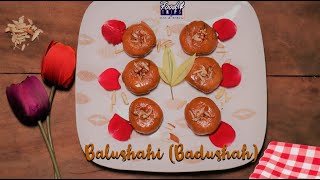 How to make Balushahi (Badushah) | ബാലുഷാഹി - കൊതിയേറും മധുര പലഹാരം