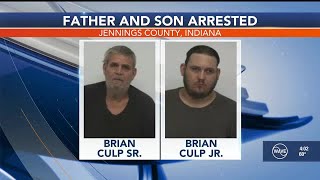 SWAT team arrest father, son in southern Indiana