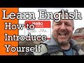 Learn How to Introduce Yourself in English | Video with Subtitles