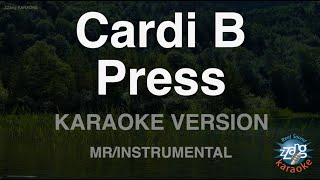 Cardi B-Press (MR/Instrumental) (Karaoke Version)
