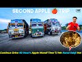 Second Apple 🍎 Trip 2024 | 60 Hour's Continue Drive Apple Mandi - #trucklife #vlog