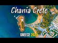 Chania Crete, must visit, easy to get beaches, walking tour 4k, Drone shots, Kreta, Greece 2023