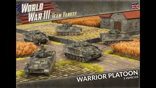 Team Yankee : Warrior Platoon : 1/100 Scale Model : In Box Review