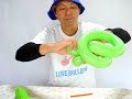 【2025年干支】ヘビ風船 🎈 蛇バルーンの作り方 🐍🌳 snake balloon tutorial 【バルーンアートかねさん】