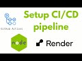 CI/CD Tutorial using Github Actions | Step by Step Guide | Automated Testing Automated Deployment