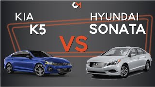 Kia k5 vs Hyundai Sonata #shorts