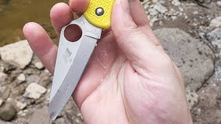 6 year report on Spyderco H1 steel performance