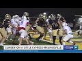 Little Cypress Mauriceville High School beats Lumberton 35 - 25