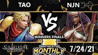 BnB 22 Winners Finals - Tao (Galford) Vs. NJN (Darli) Samurai Shodown