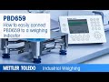 How to easily connect PBD659 to a weighing terminal