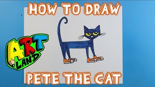 How to Draw PETE THE CAT!!!
